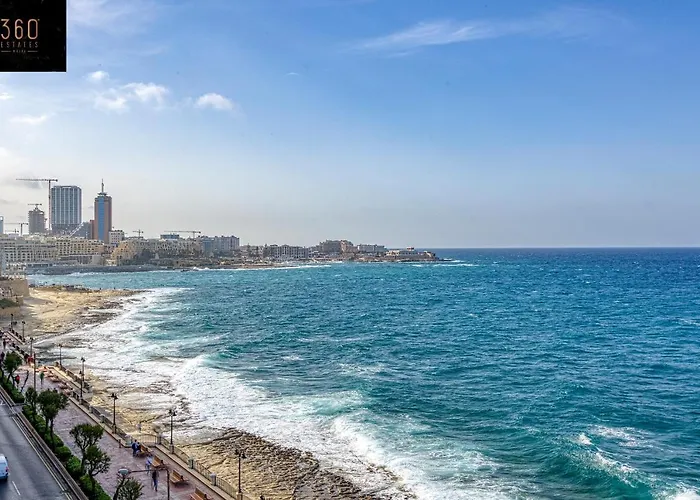 Tower Road Sliema, 4Br Apt With Sensational Views By 360 Estates